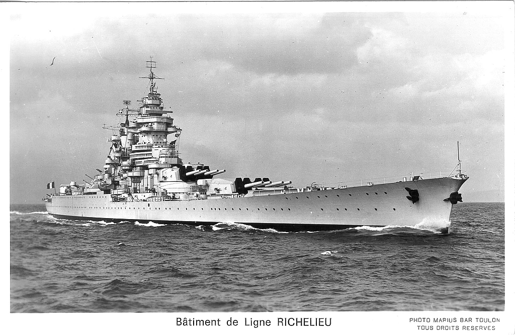 Batiment de ligne RICHELIEU 1940